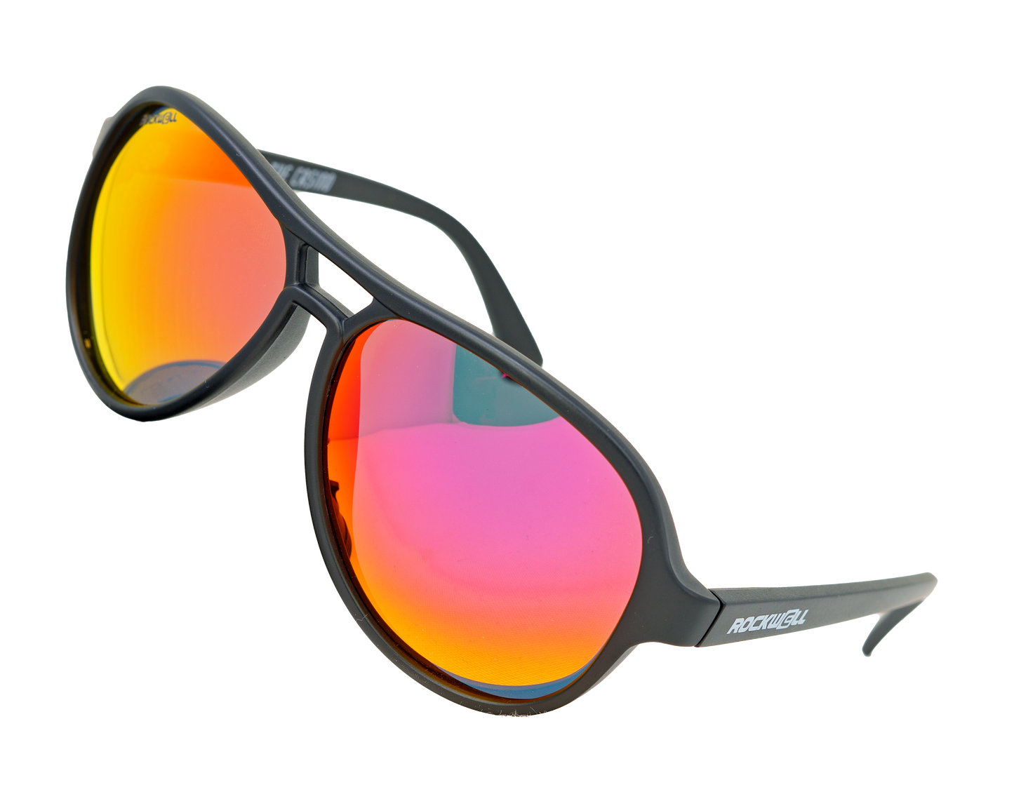 Casino (Black/Red Mirror Polarized Lens