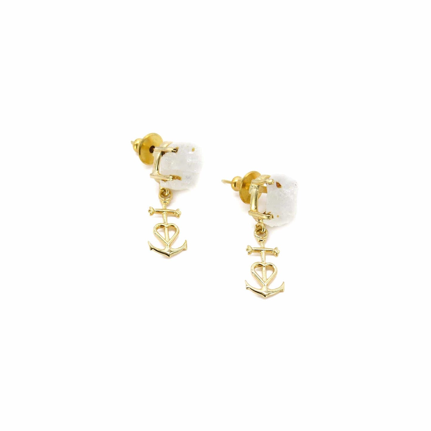 The Heart Anchored Earring