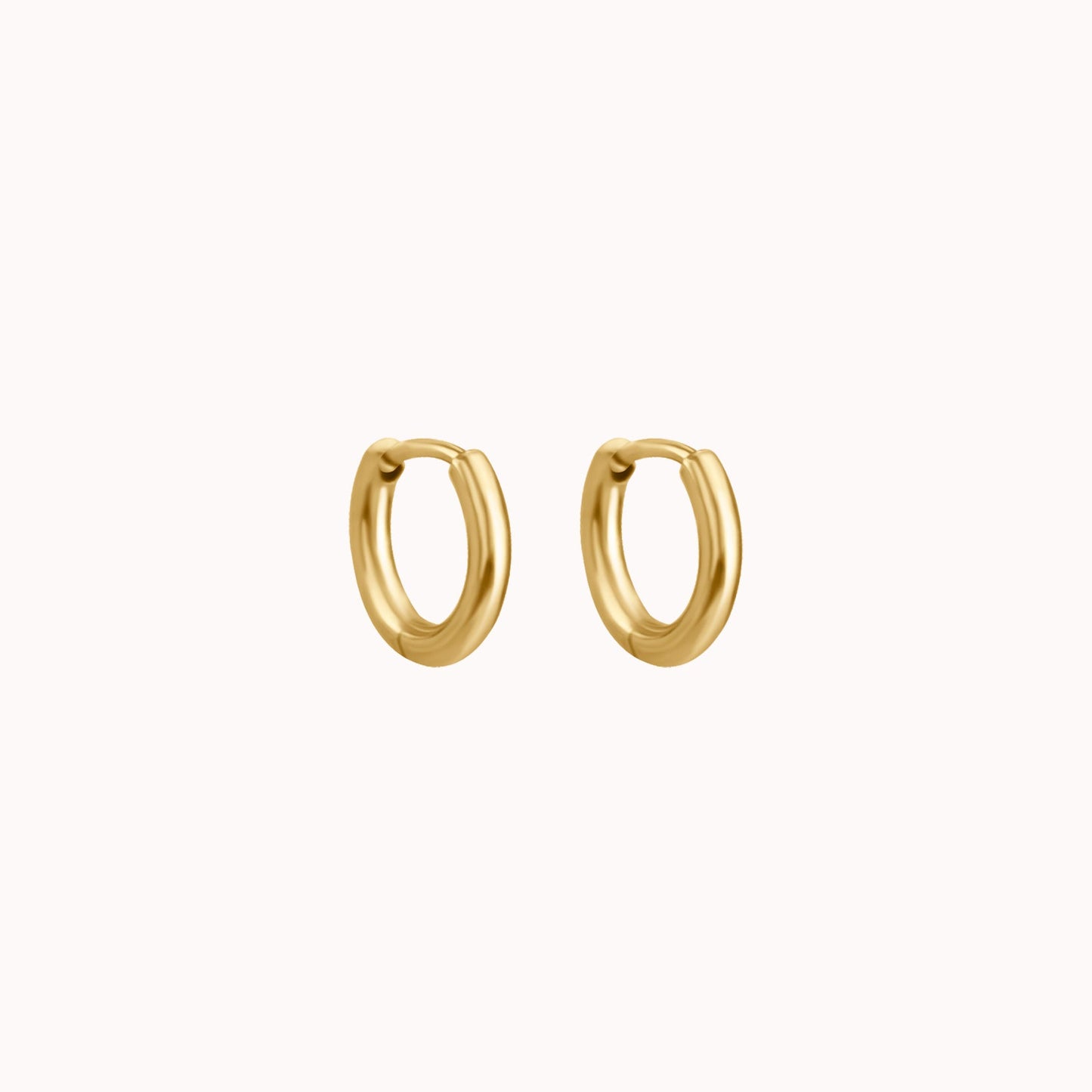 Tiny Classic Clicker Hoop Earrings