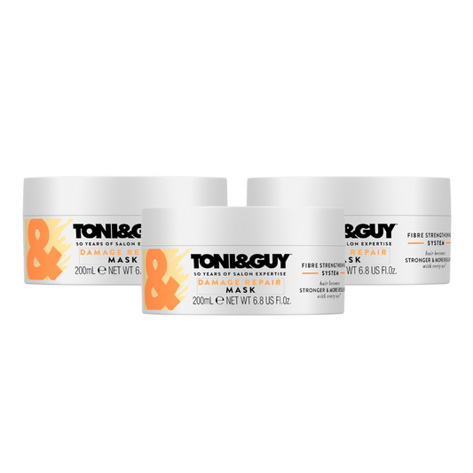 Toni & Guy Damaged Repair Mask Hair Mask for Damaged Hair 200 ml 3 Pack