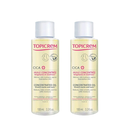 Topicrem CICA Concentrated Oil 100 ml 2 Pack