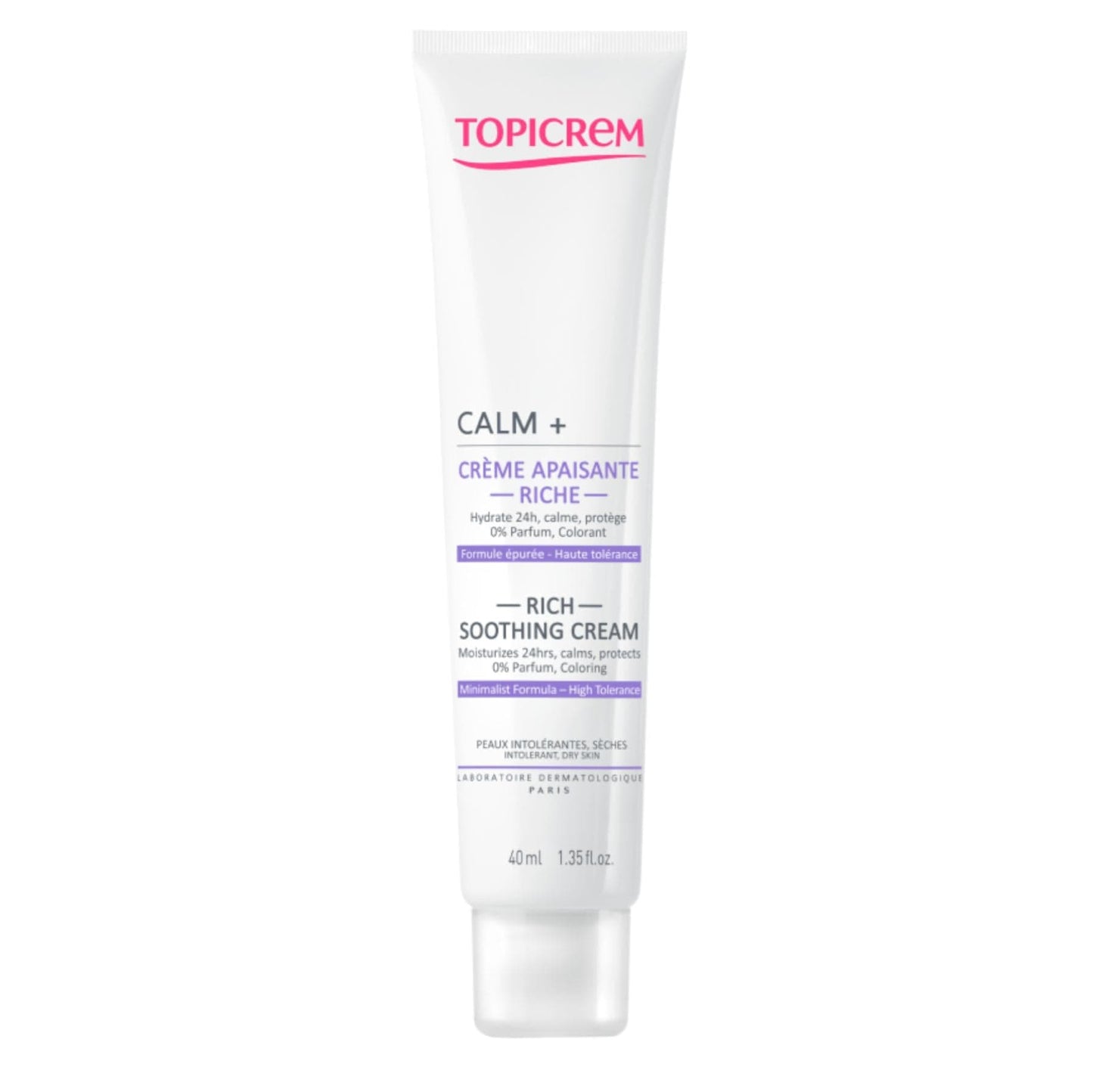 Topicrem Calm Rich Soothing Moisturising Cream 40 ml