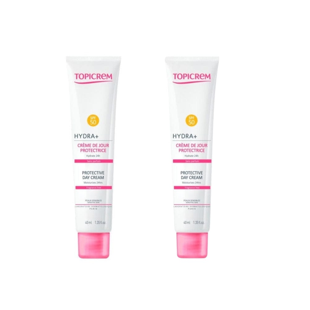 Topicrem Hydra+ SPF50 Protective Day Cream 40 ml 2 Pack