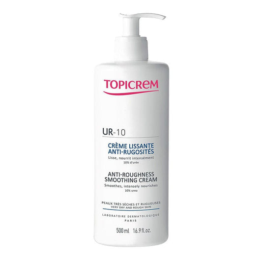 Topicrem UR-10 Crème pour peaux très sèches et rugueuses 500 ml