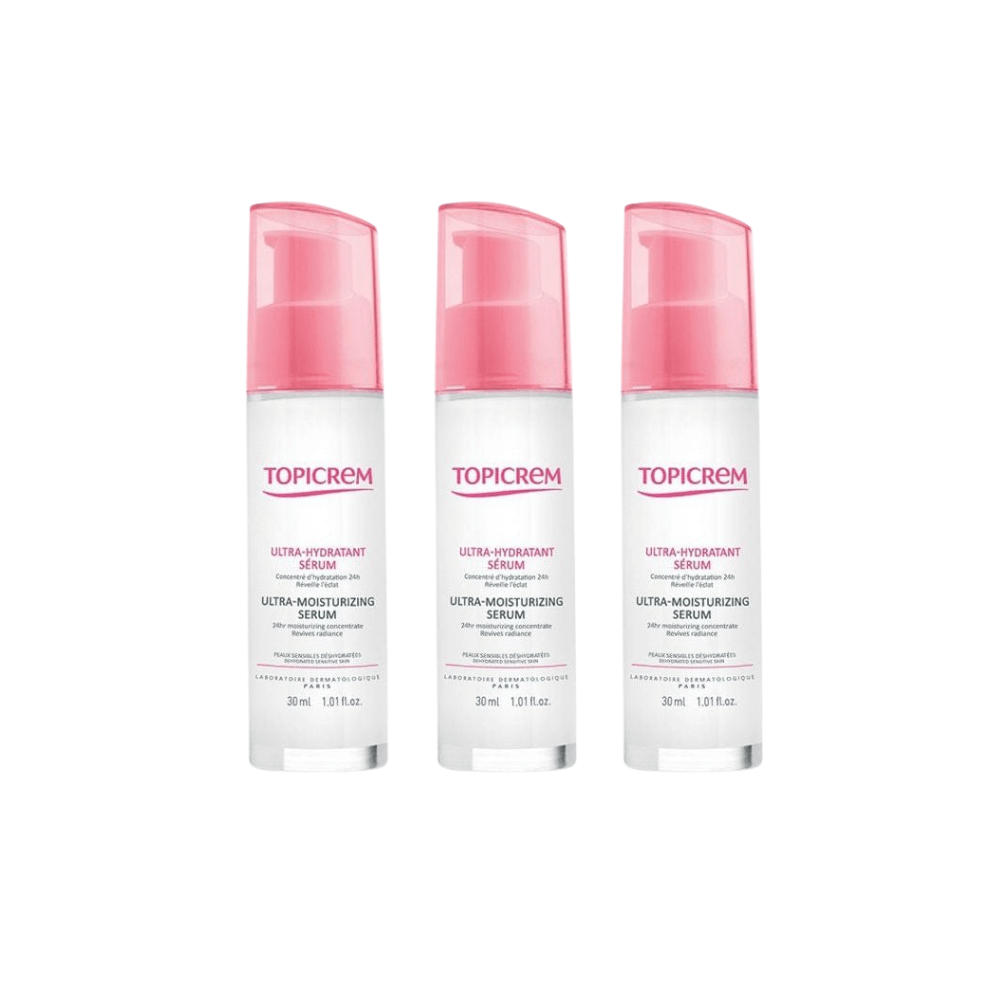 Topicrem Sérum Ultra Hydratant 30 ml Lot de 3
