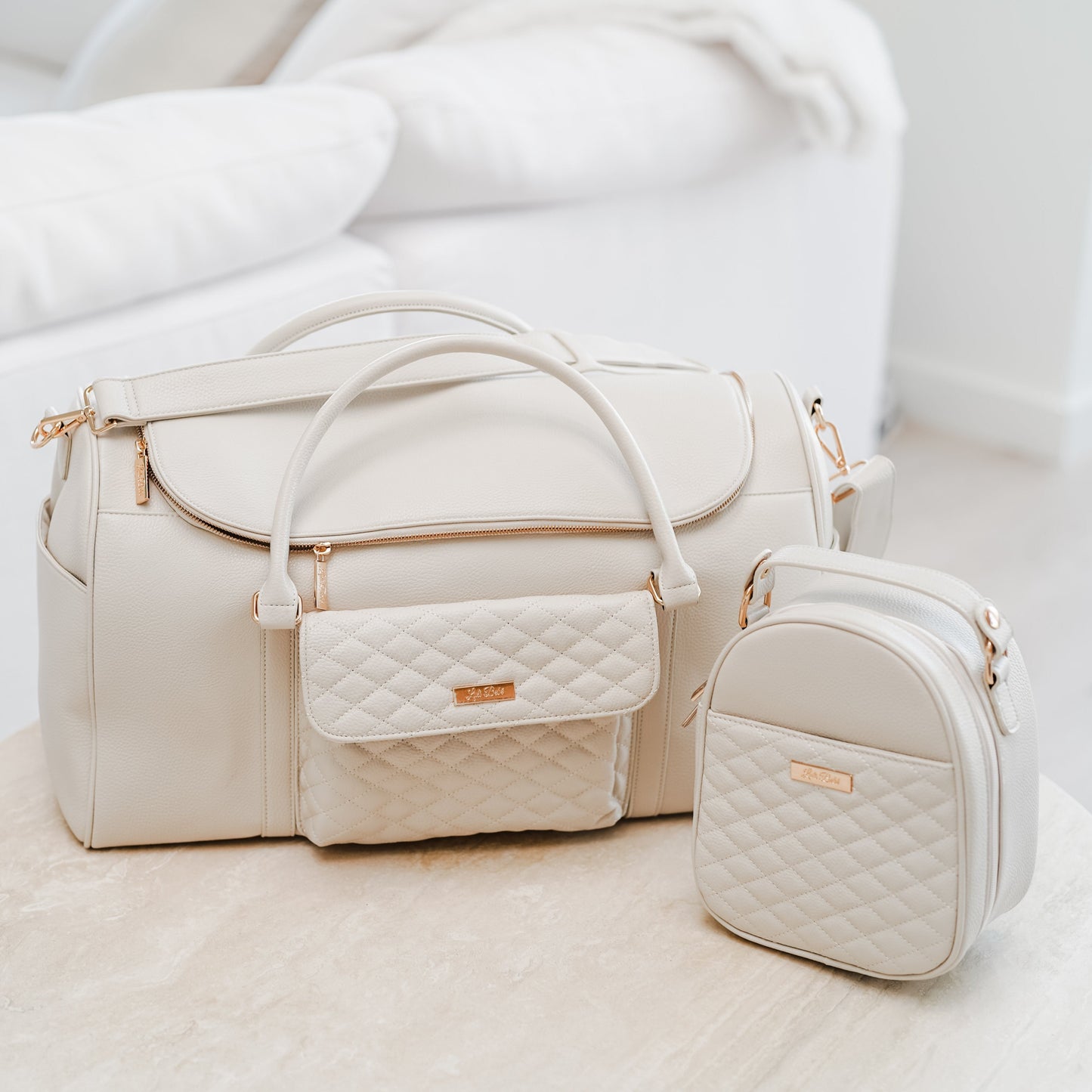 Monaco Snack Bag | Pearl White