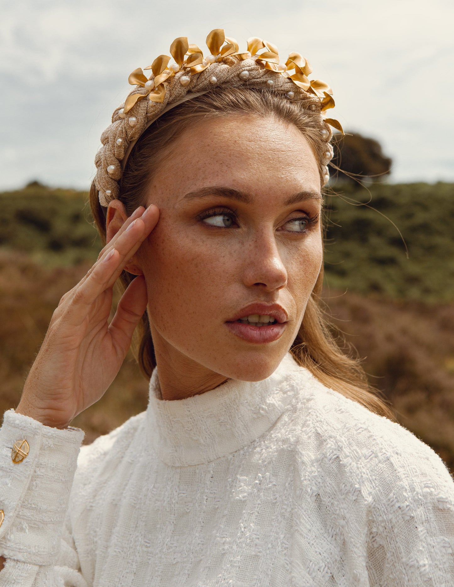 Basket of Gold Headband