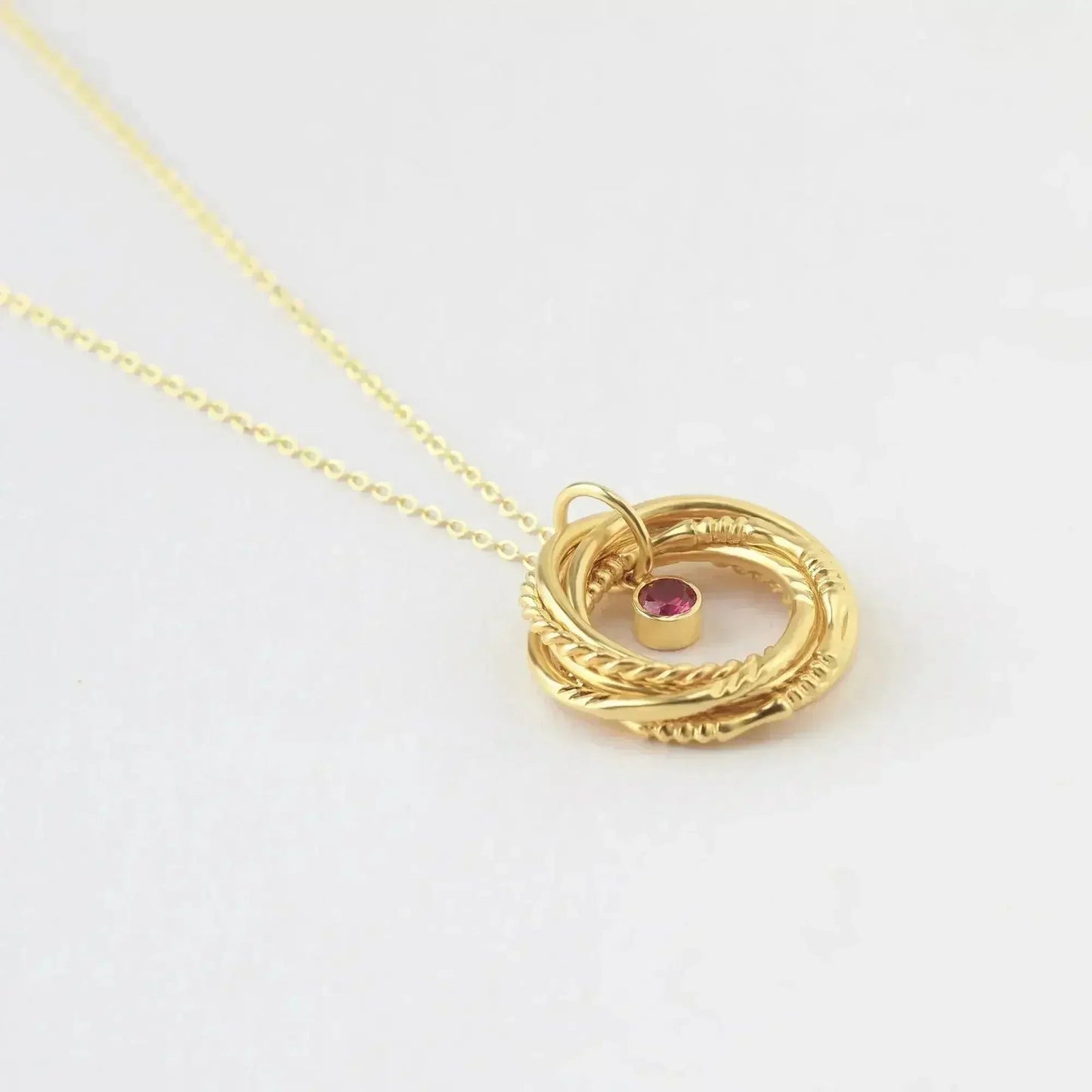 60th Birthday Gift For Woman, Birthday Gift For Mom, 6 Rings 6 Decades