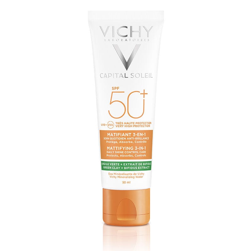 Vichy Capital Soleil SPF 50+ Crème Solaire Visage Matifiante 50 ml