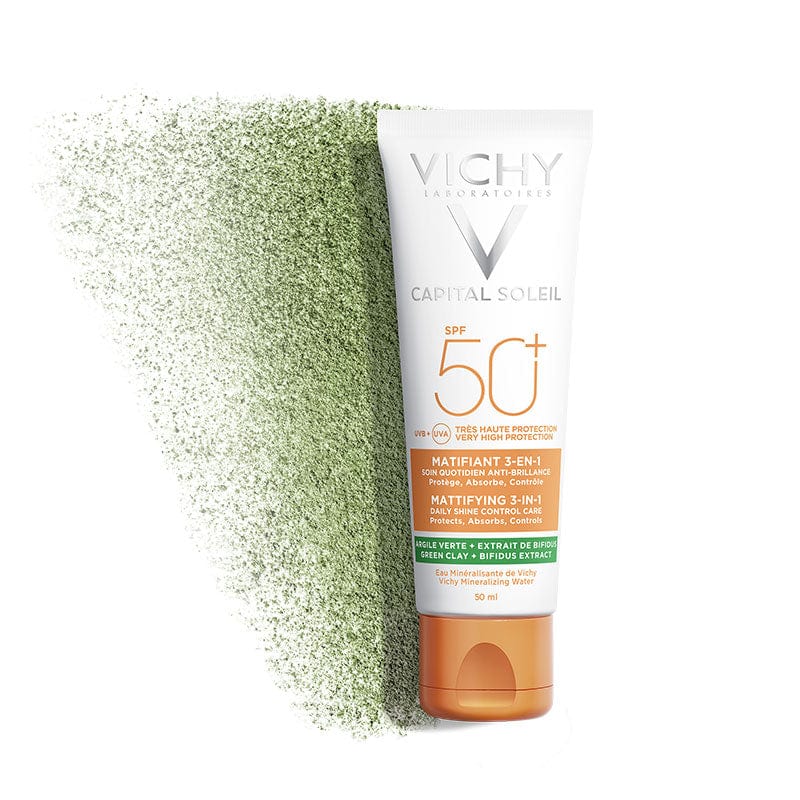 Vichy Capital Soleil SPF 50+ Crème Solaire Visage Matifiante 50 ml