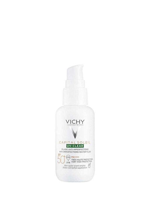 Vichy Capital Soleil UV-Clear Crème Solaire Fluide Spf 50 40 ml