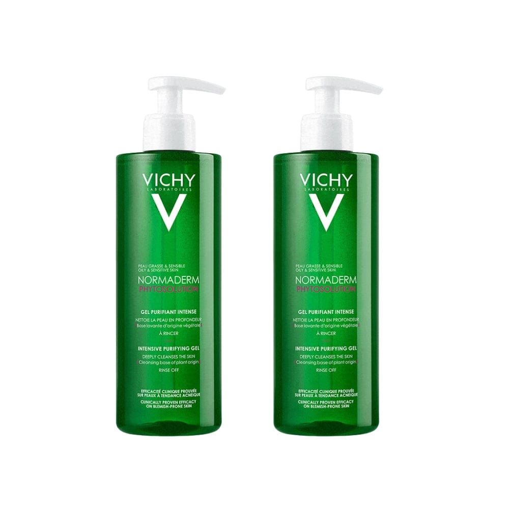 Vichy Normaderm Phytosolution Purifying Gel 400 ml 2 Pack