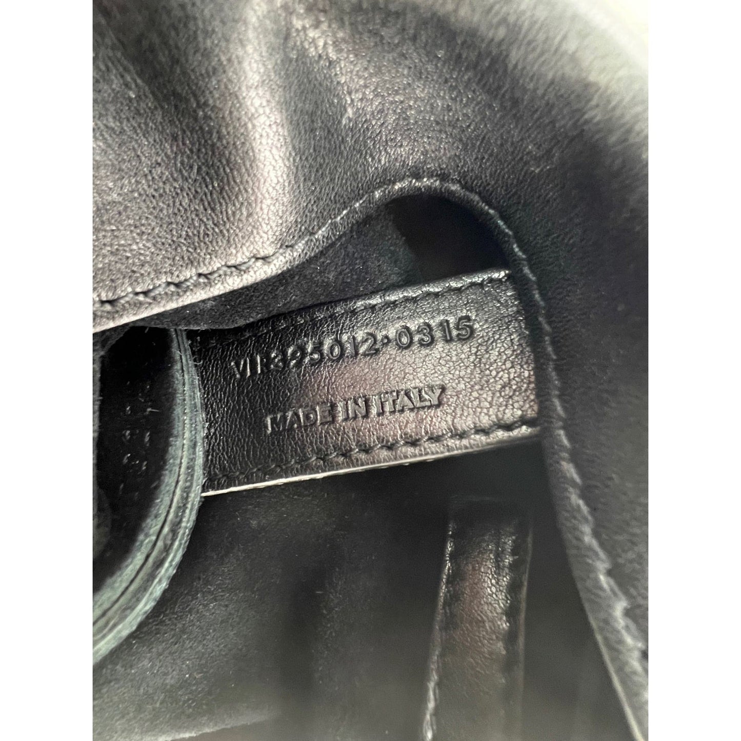 Saint Laurent Lambskin Anita Tassel Black Crossbody Bag