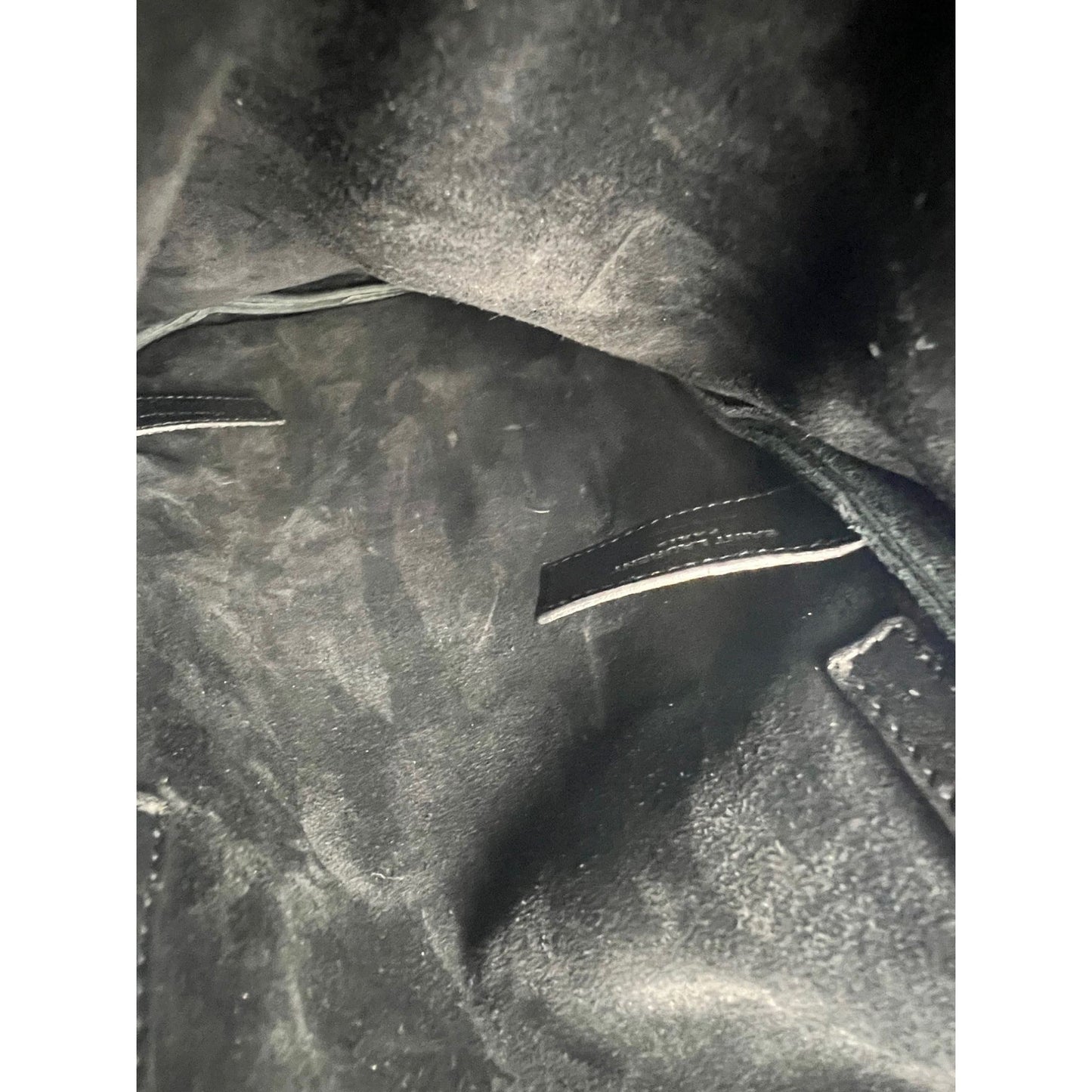 Saint Laurent Lambskin Anita Tassel Black Crossbody Bag