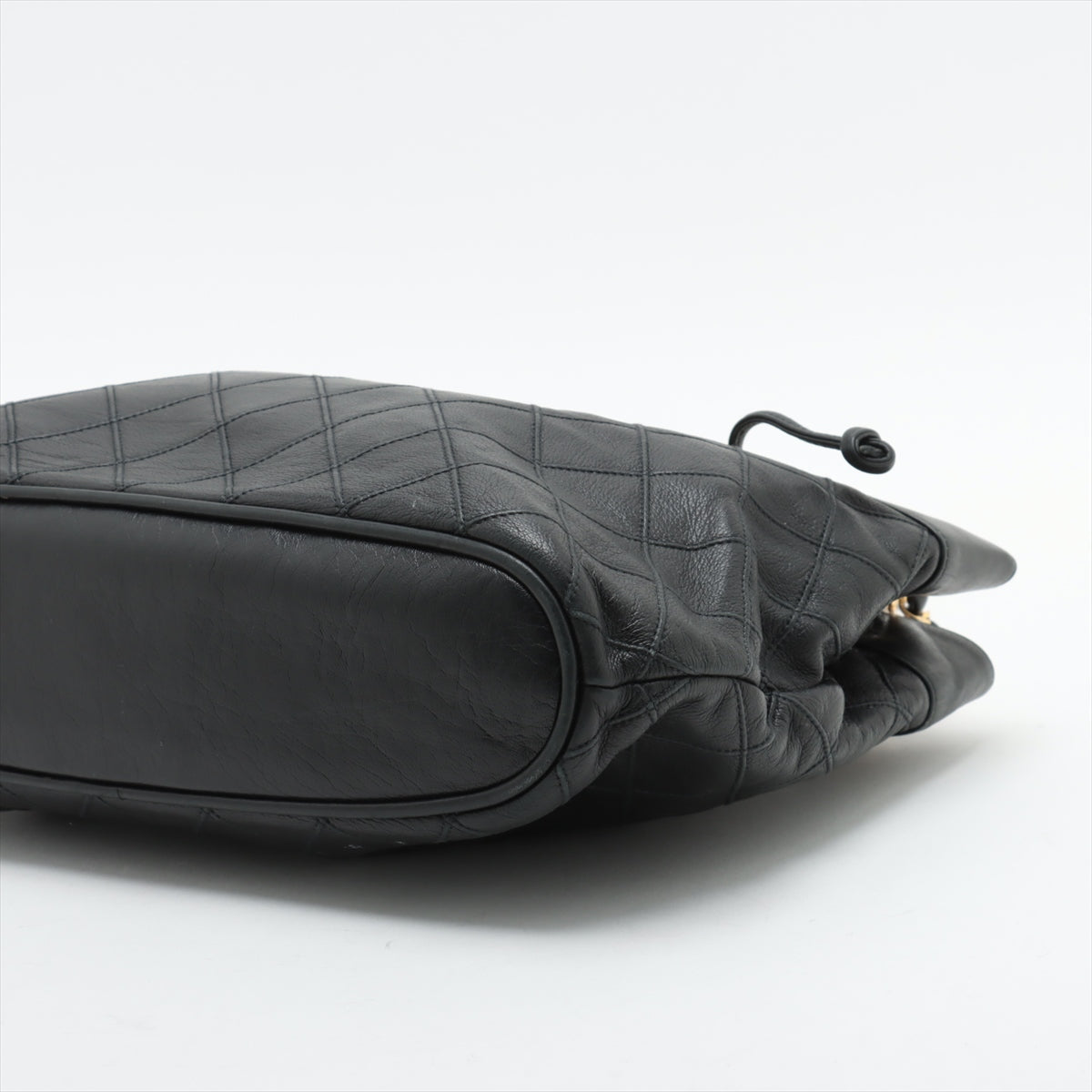 Chanel Lambskin Black Quilted Shoulder Bag 0 Series #3752