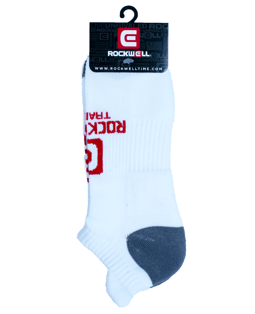 Rockwell Training White Ankle Socks