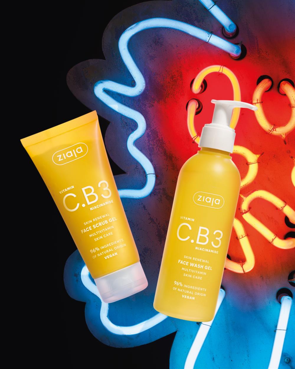 Ziaja Vitamin C.B3 Niacinamide Daily Facial Cleansing Gel 190ml