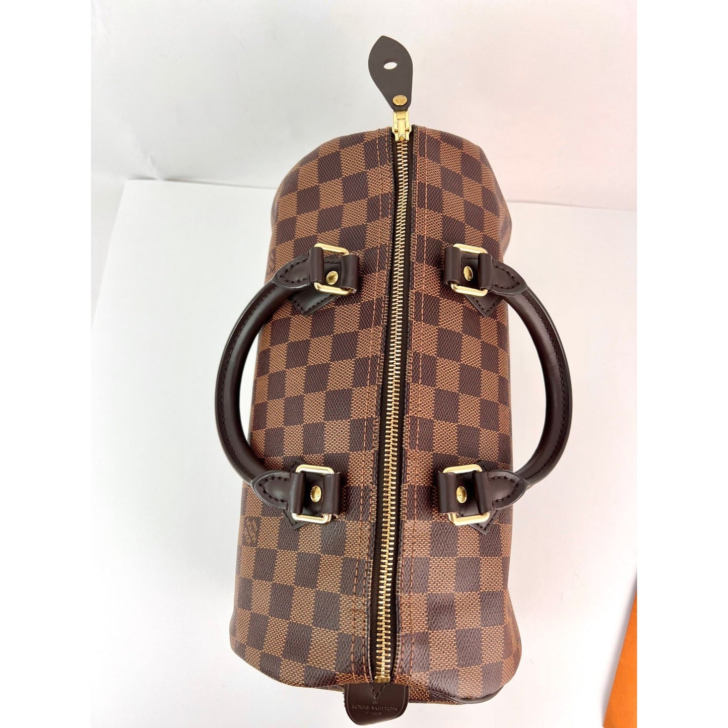 LOUIS VUITTON Speedy 30 Damier Ebene Hand Bag