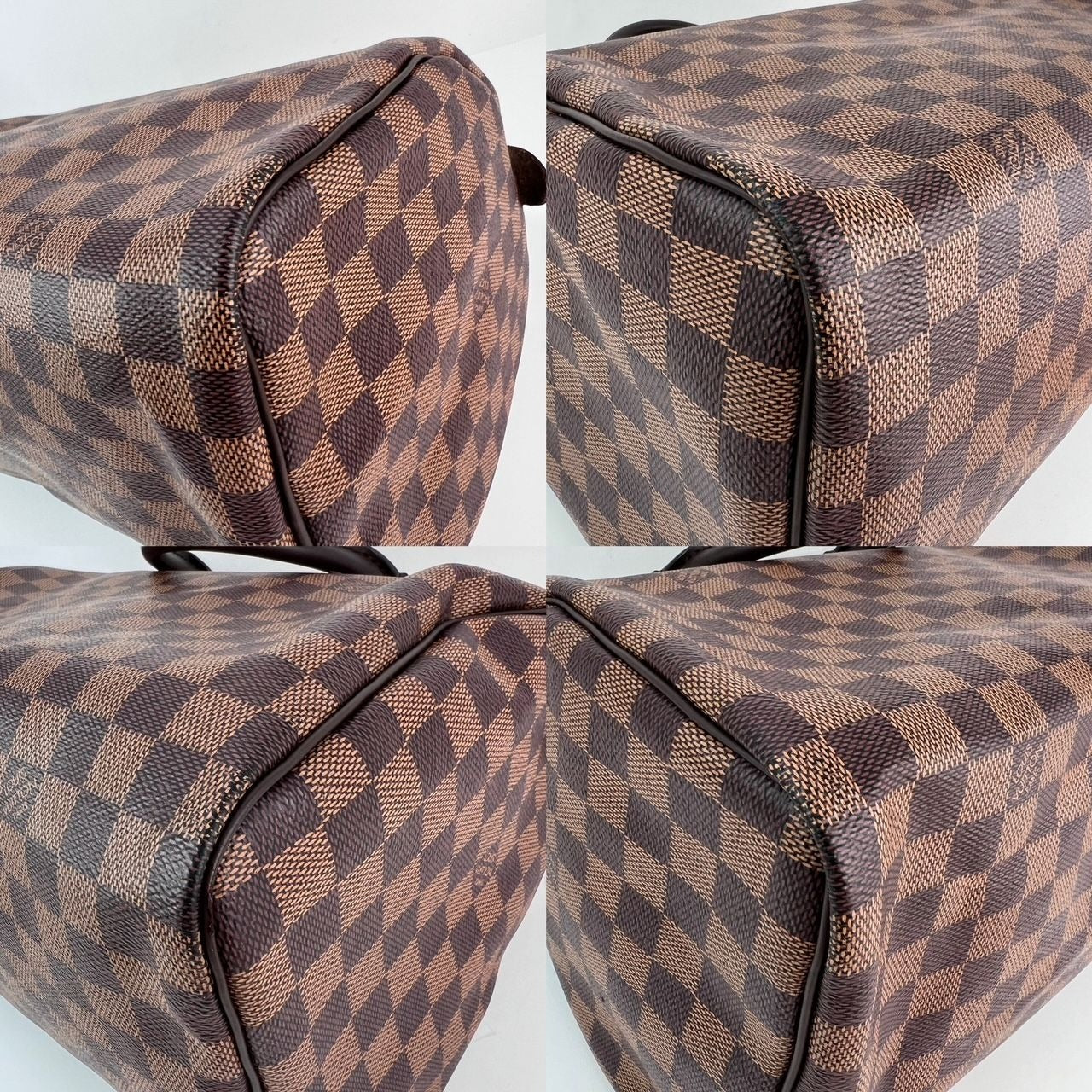LOUIS VUITTON Speedy 30 Damier Ebene Hand Bag