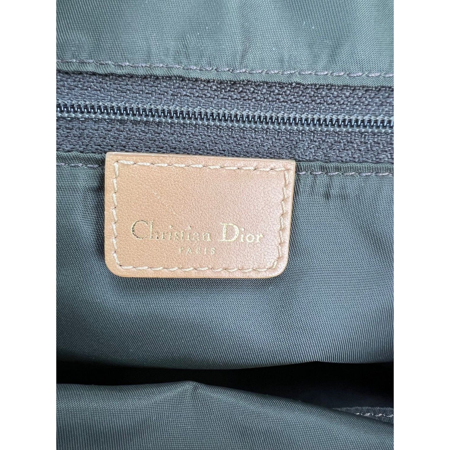 Christian Dior Vintage Trotter Diorissimo Medium Brown Boston Bag