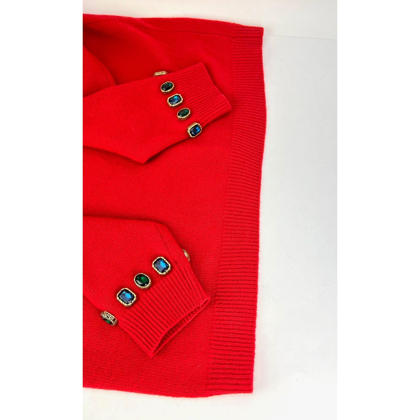 Pull en laine rouge Gucci pour femme avec logo NY Yankees