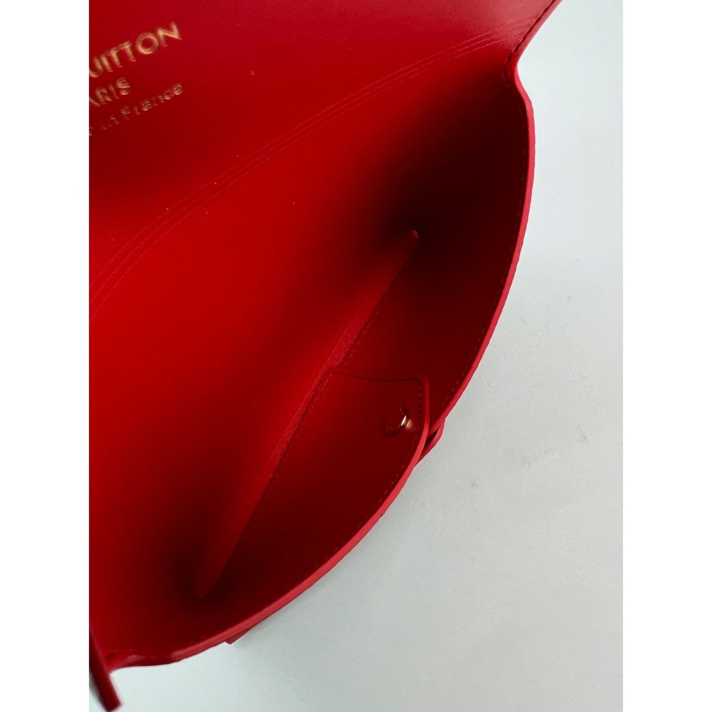 LOUIS VUITTON Kirigami Pochette Red Medium Crossbody Bag