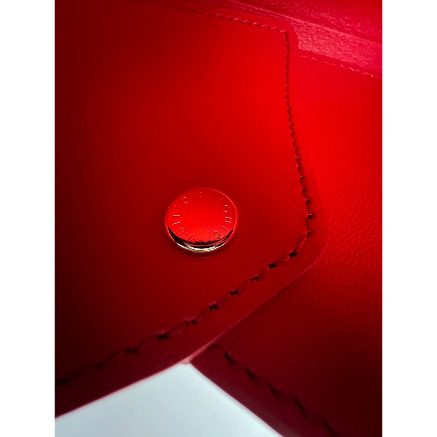 LOUIS VUITTON Kirigami Pochette Red Medium Crossbody Bag