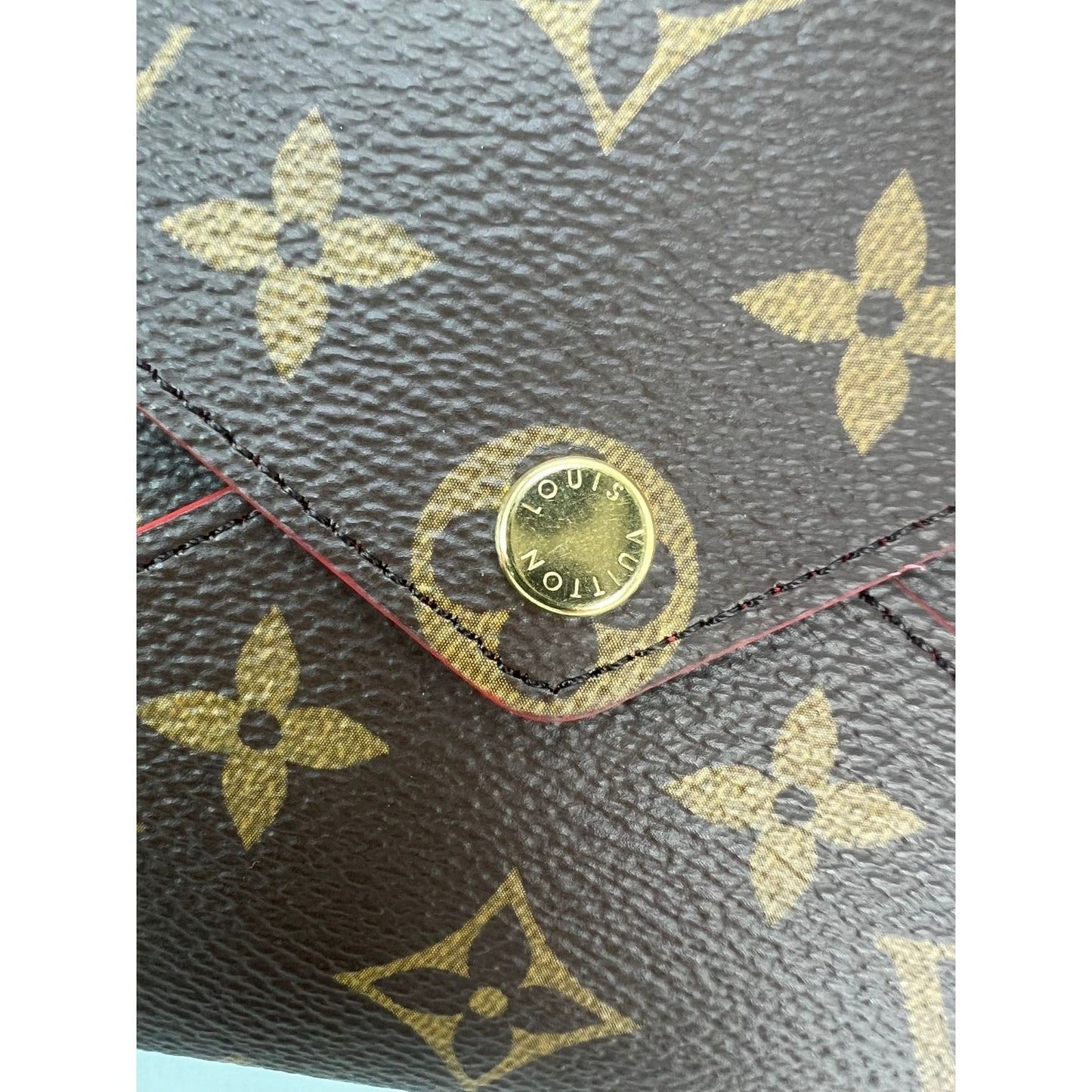 LOUIS VUITTON Kirigami Pochette Red Medium Crossbody Bag