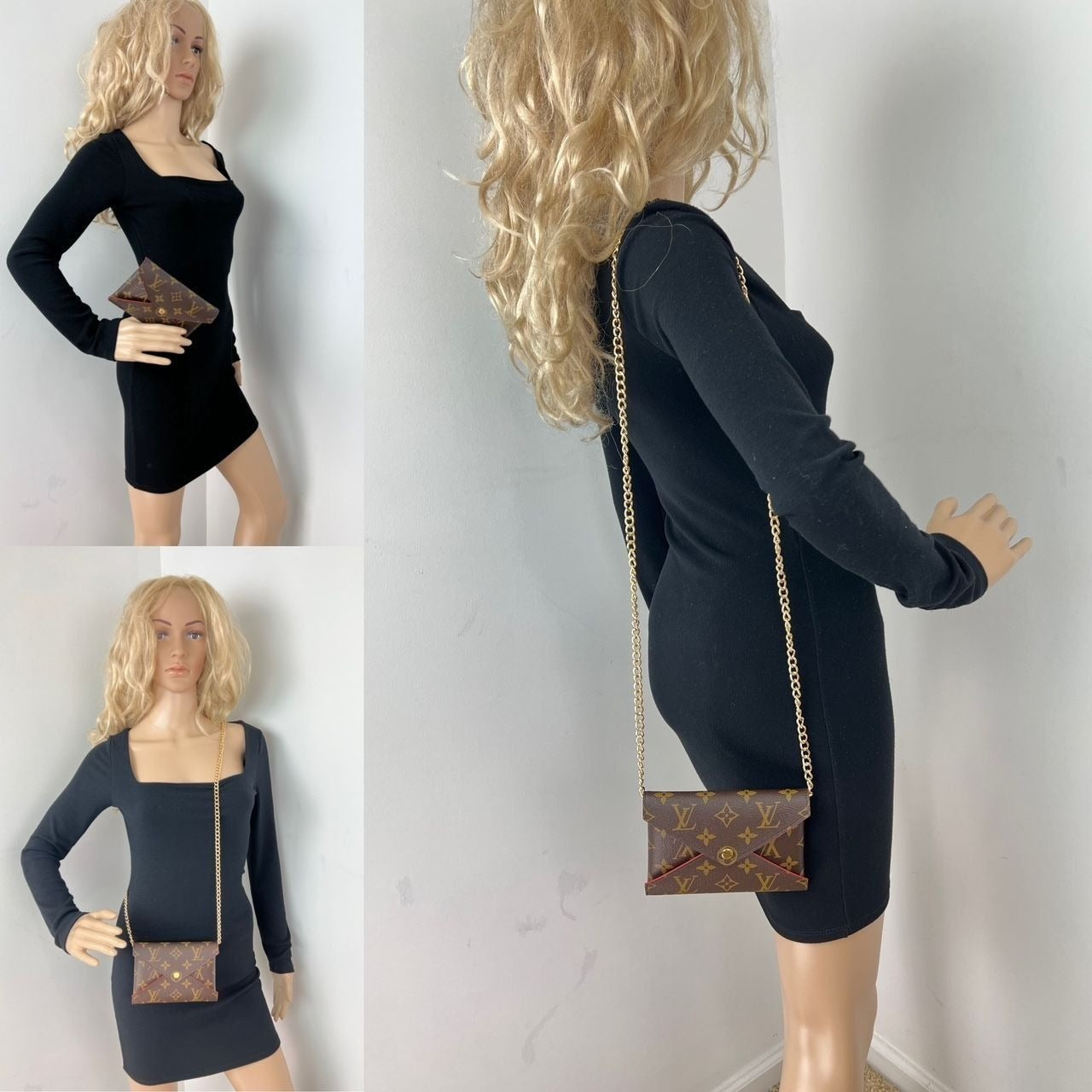 LOUIS VUITTON Kirigami Pochette Red Medium Crossbody Bag