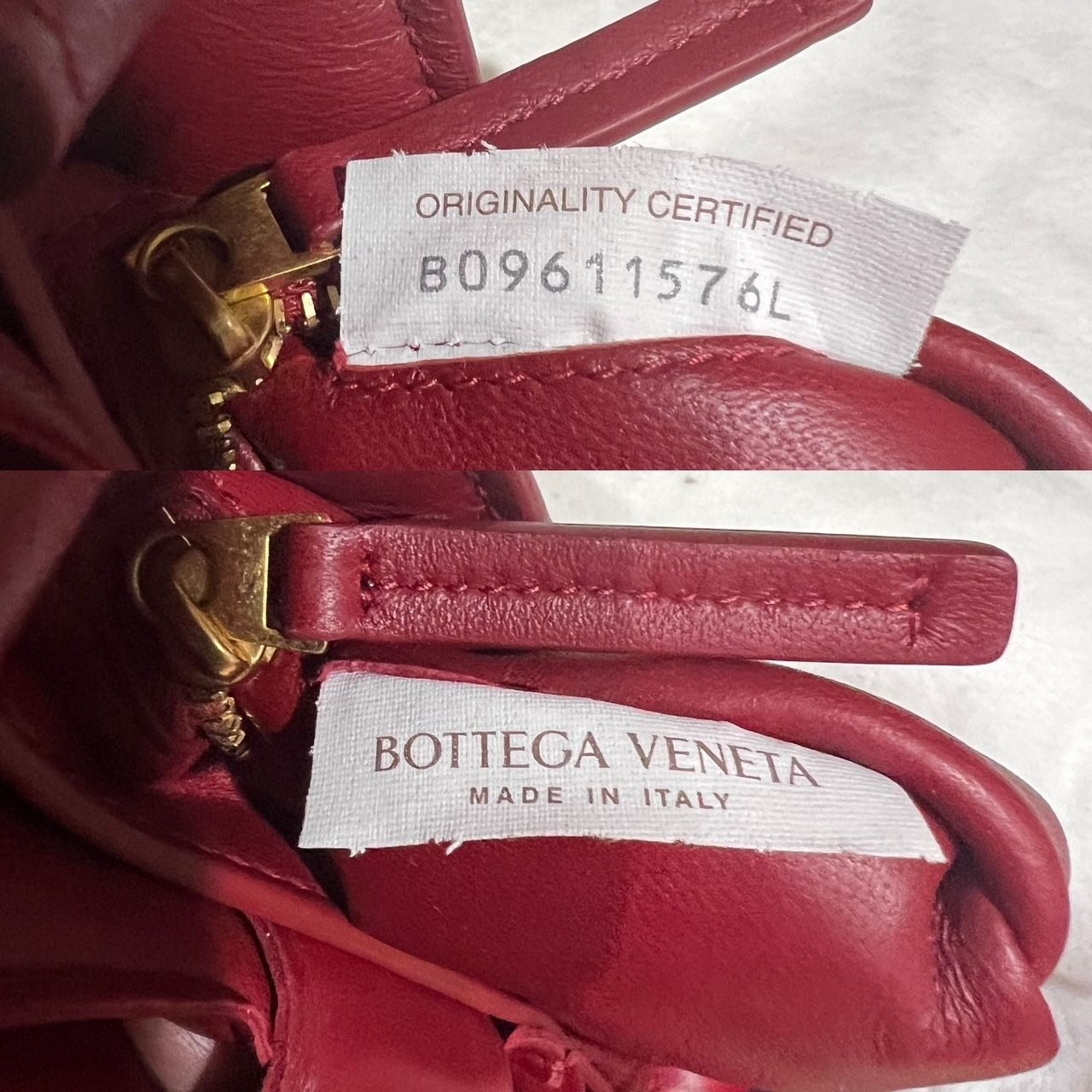 Bottega Veneta Red Nappa Maxi Intreccio Padded Cassette Crossbody Bag