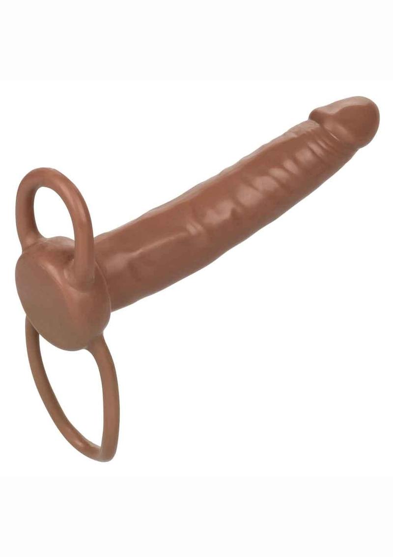 Accommodator Dual Penetrator With Built-in scrotum ring