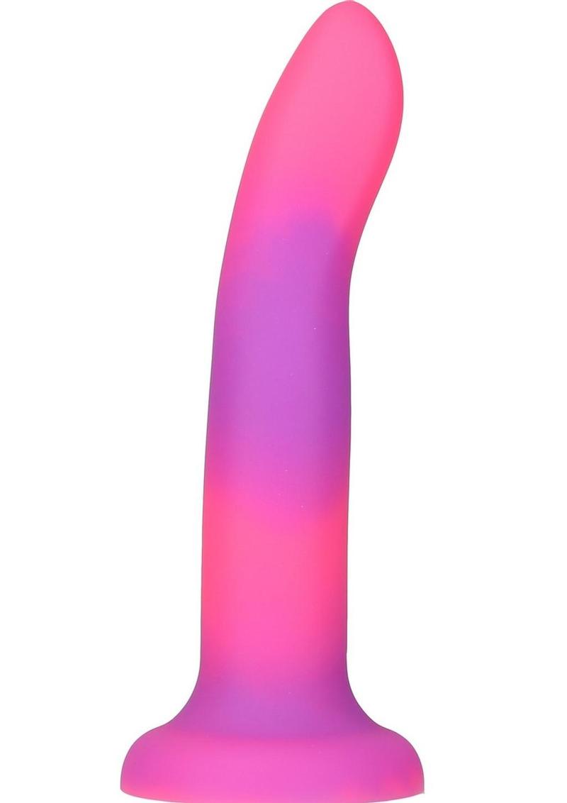 Addiction Rave Glow-in-the-Dark Bendable Silicone Dildo