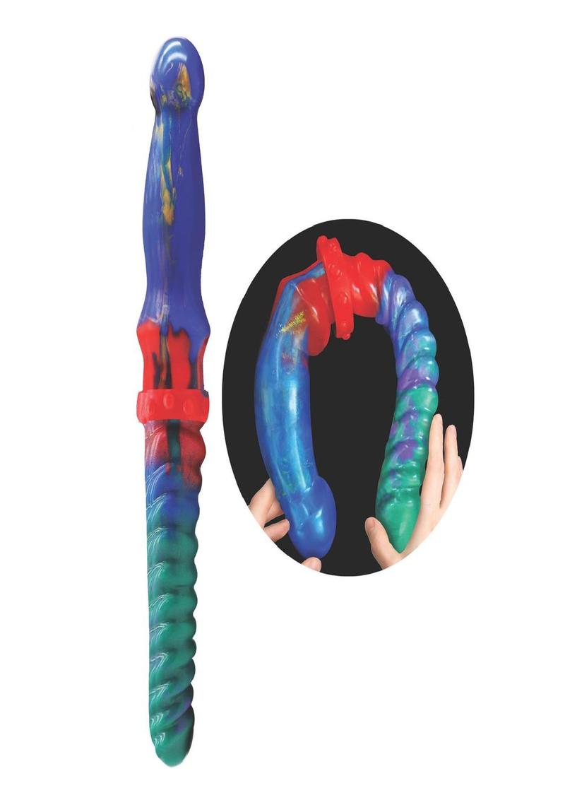 Alien Nation Double Demon Dua End Silicone Dildo