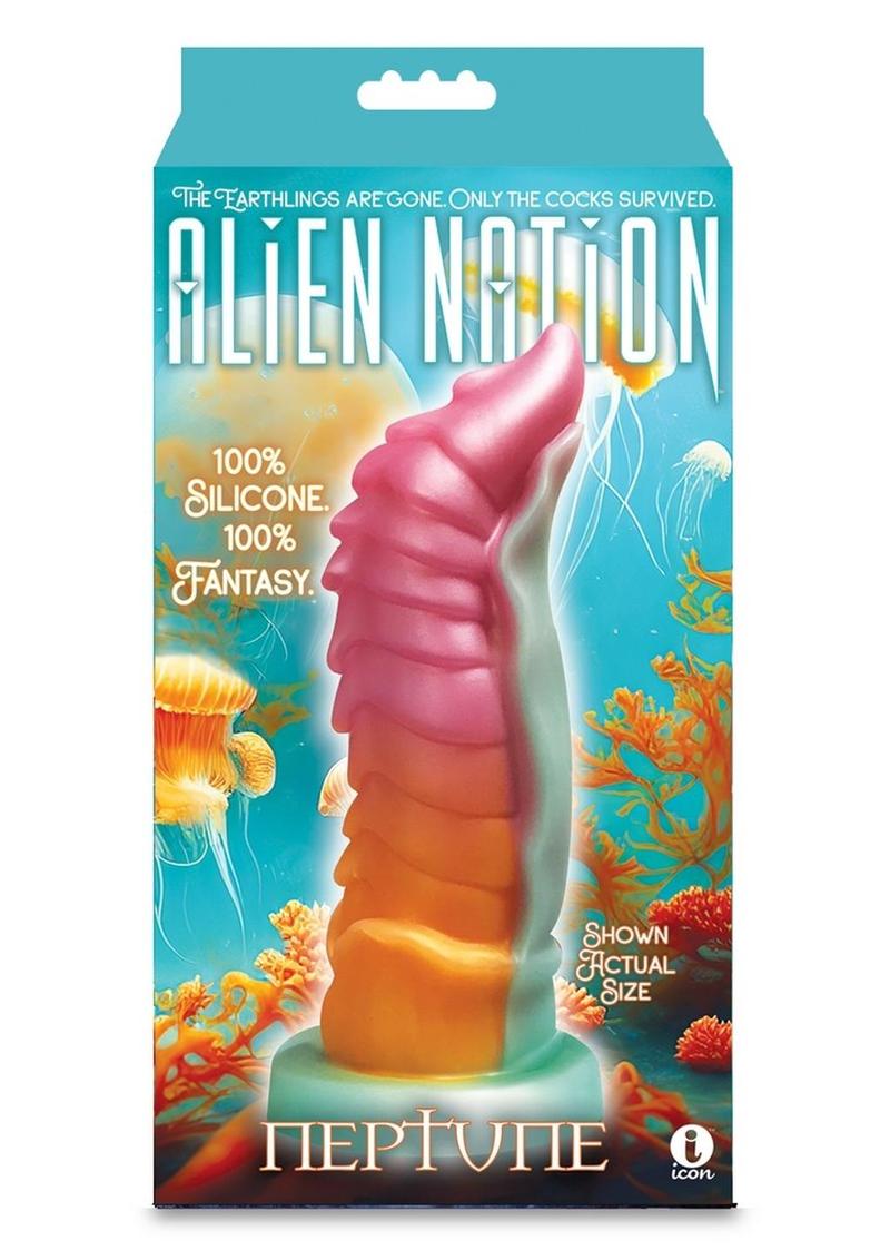 Alien Nation Neptune Silicone Dildo With Unique Shape