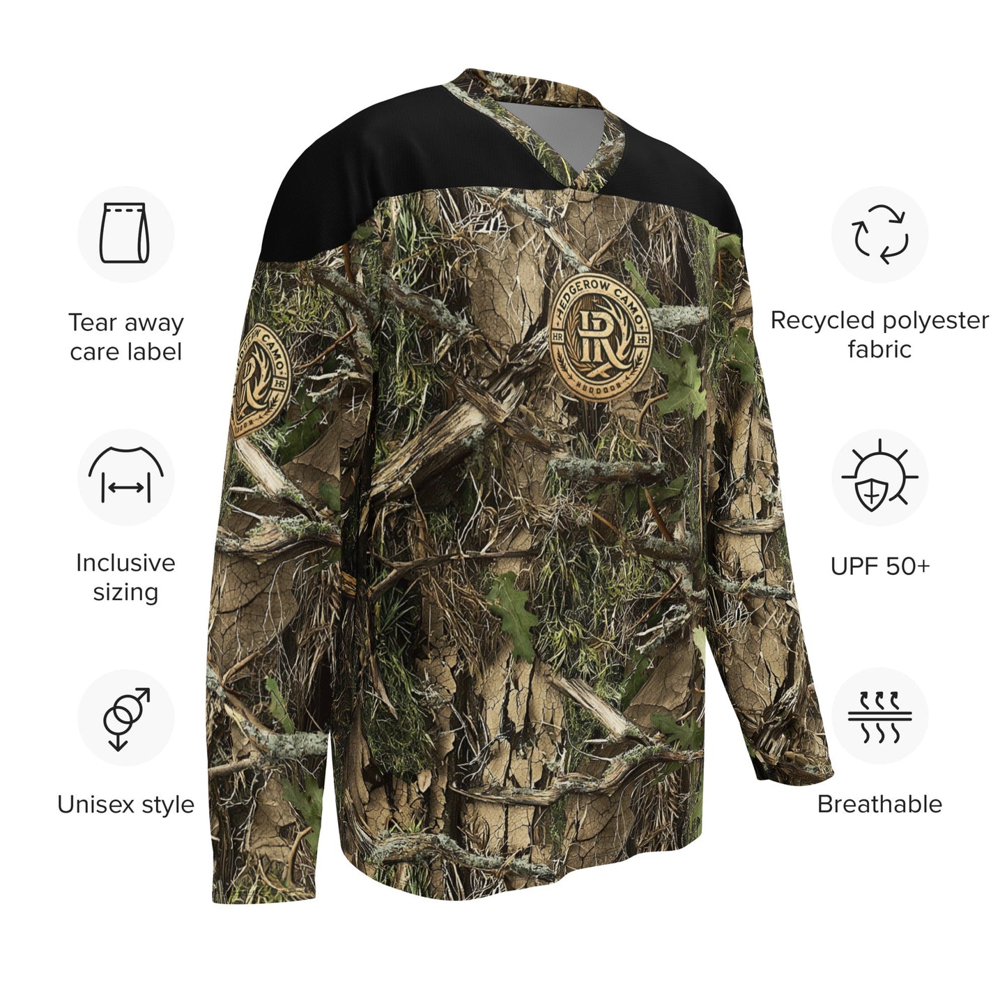 HedgeRow Camo Hockey Style Jersey