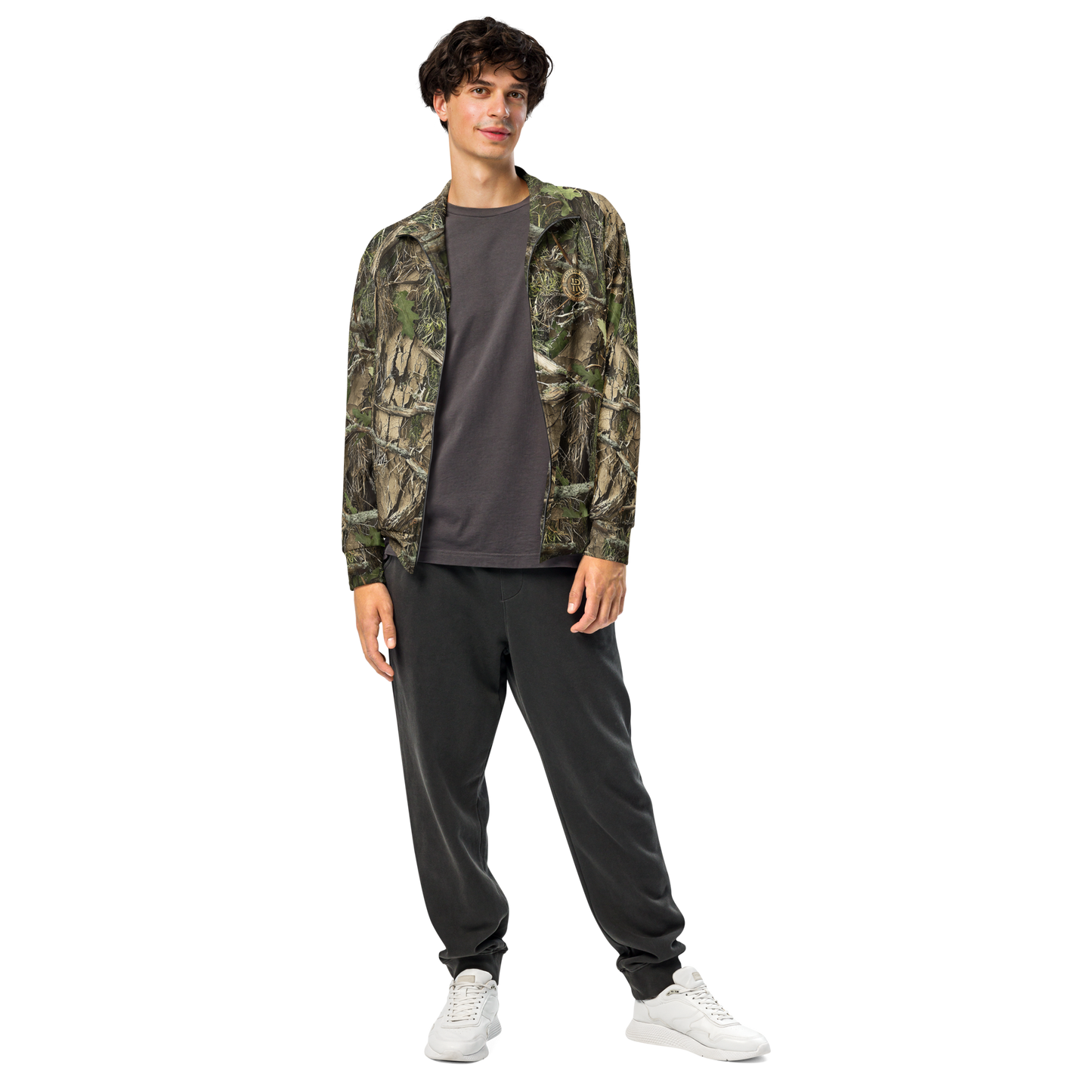 HedgeRow Camo Unisex Track Jacket