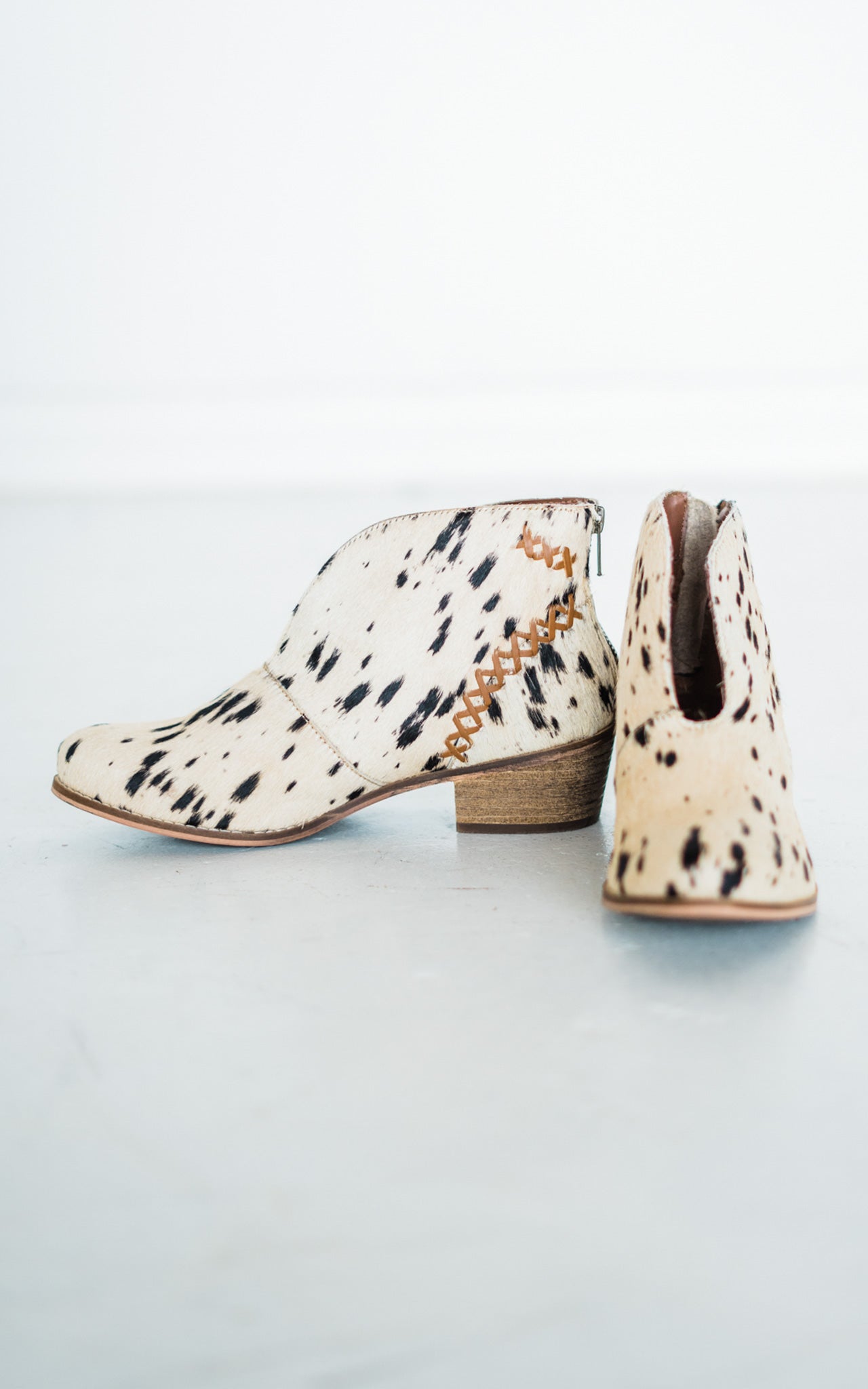 Bottines All Roads en noir et blanc