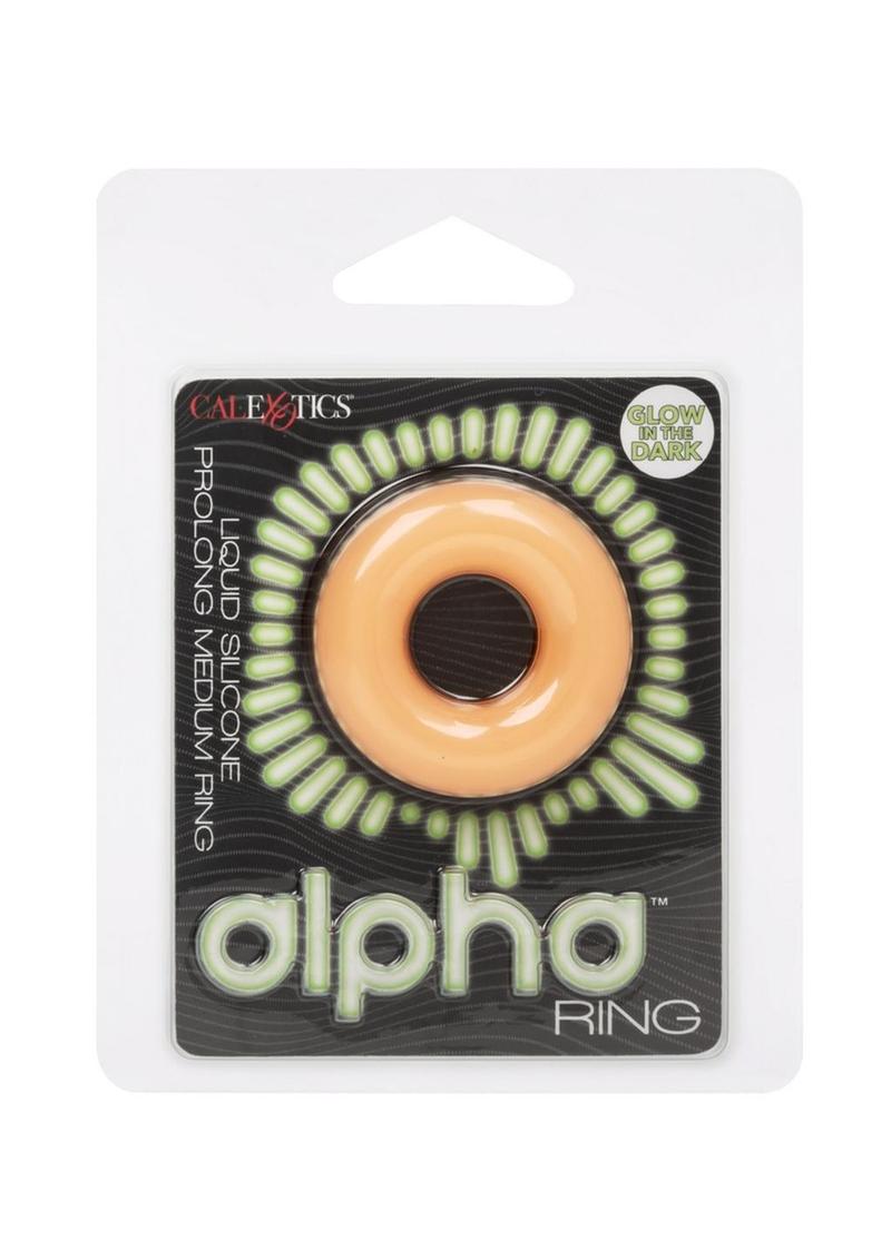 Calexotics Alpha Glow-in-the-Dark Liquid Silicone Prolong Ring