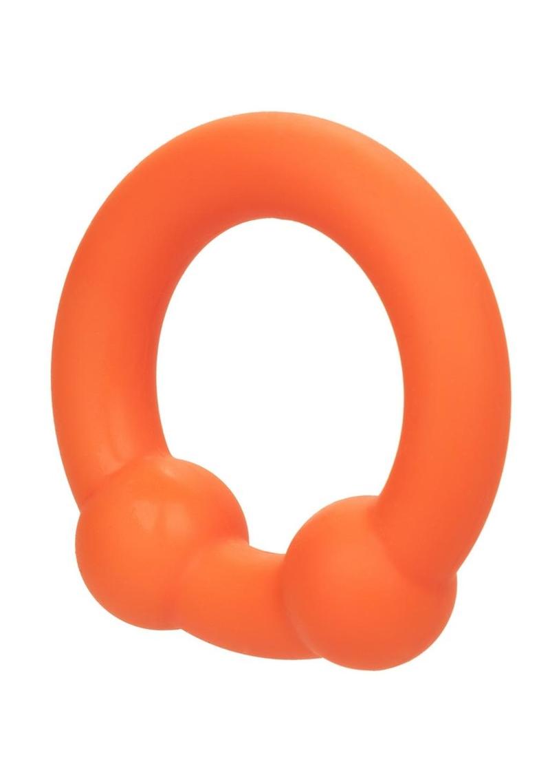 CalExotics Alpha Liquid Silicone Dual Ball Ring