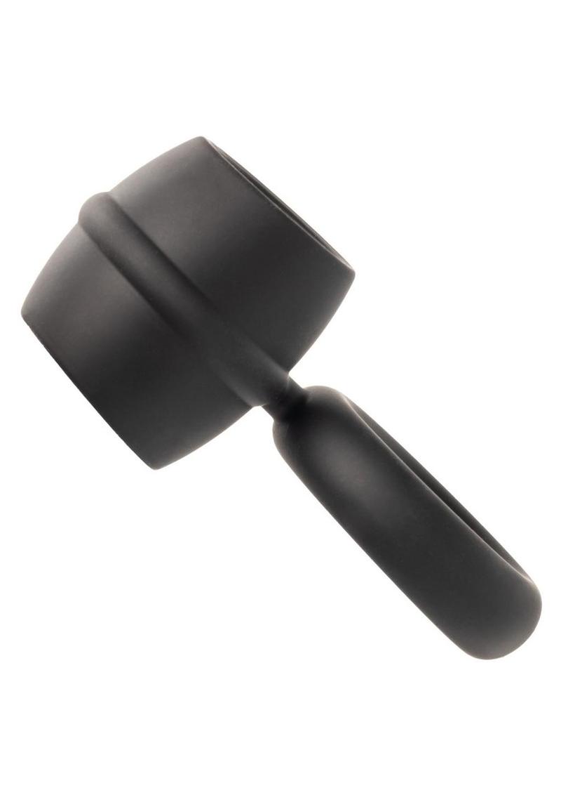 CalExotics Alpha Liquid Silicone Dual Support Magnum Ring