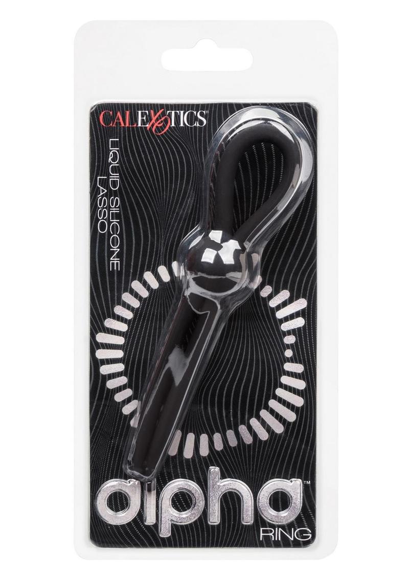 Alpha Liquid Silicone Lasso Cock Ring – Premium Silicone