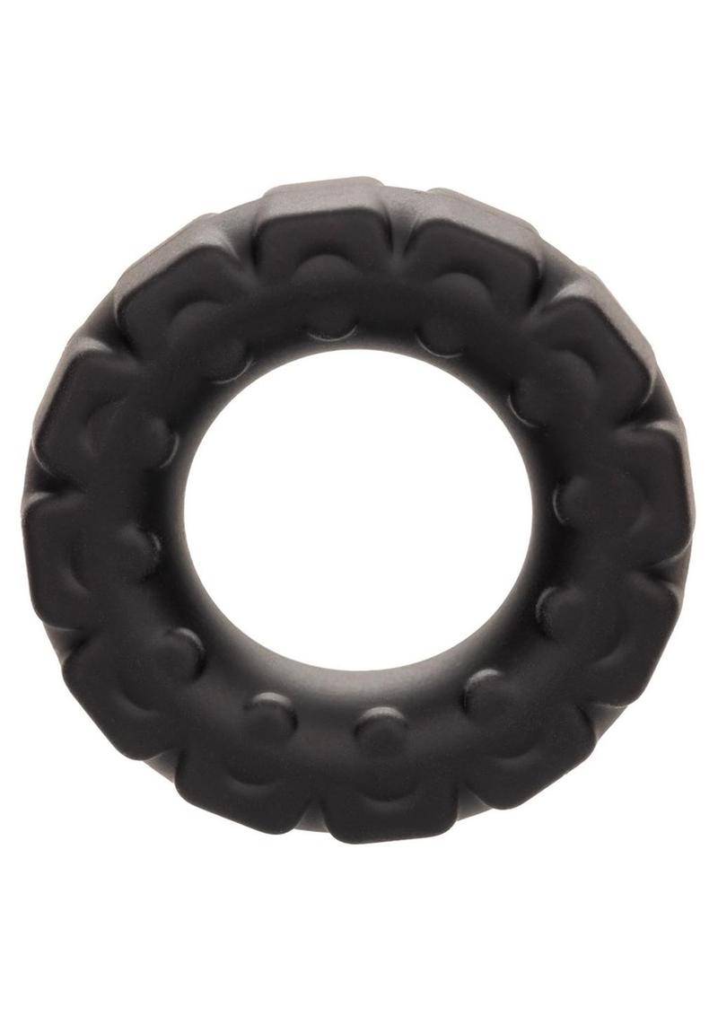 CalExotics Alpha Liquid Silicone Prolong Tread Cock Ring