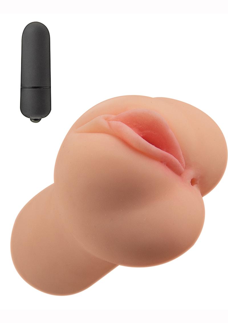 Always Horny Vibrating Realistic Pussy and Ass Masturbator