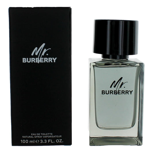 Mr. Burberry Eau De Toilette Spray for Men 3.3 Oz