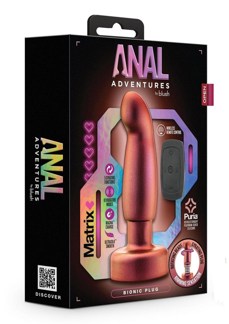 Anal Adventures Matrix Bionic Plug