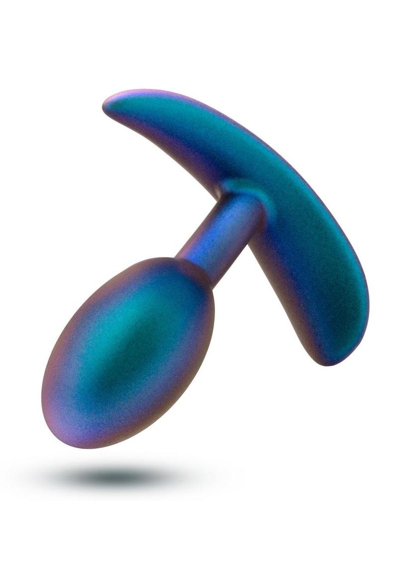 Anal Adventures Matrix Nebula Plug Silicone Anal Plug in Lunar Blue