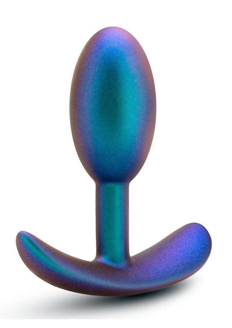 Anal Adventures Matrix Nebula Plug Silicone Anal Plug in Lunar Blue