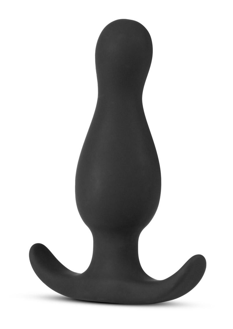 Anal Adventures Platinum Curve Silicone Width Butt Plug