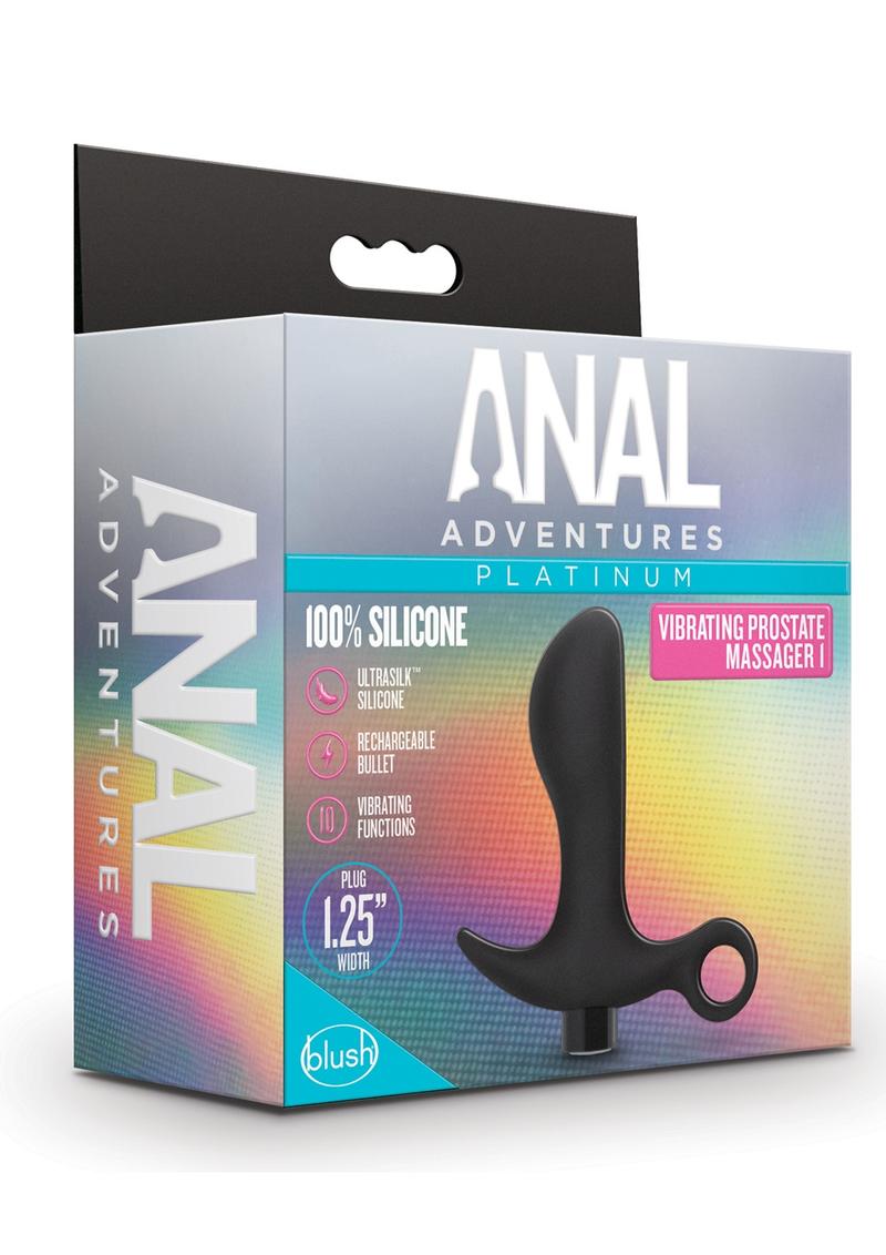Platinum Vibrating Prostate Massager By Anal Adventures
