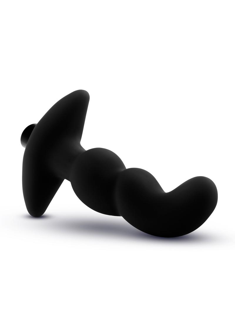 Anal Adventures Platinum Silicone Vibrating Prostate Massager